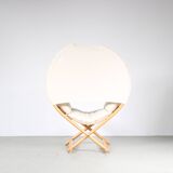 Chaise Vico Magistretti « Regina D'Africa » avec tabouret pour Alias, Italie 1970