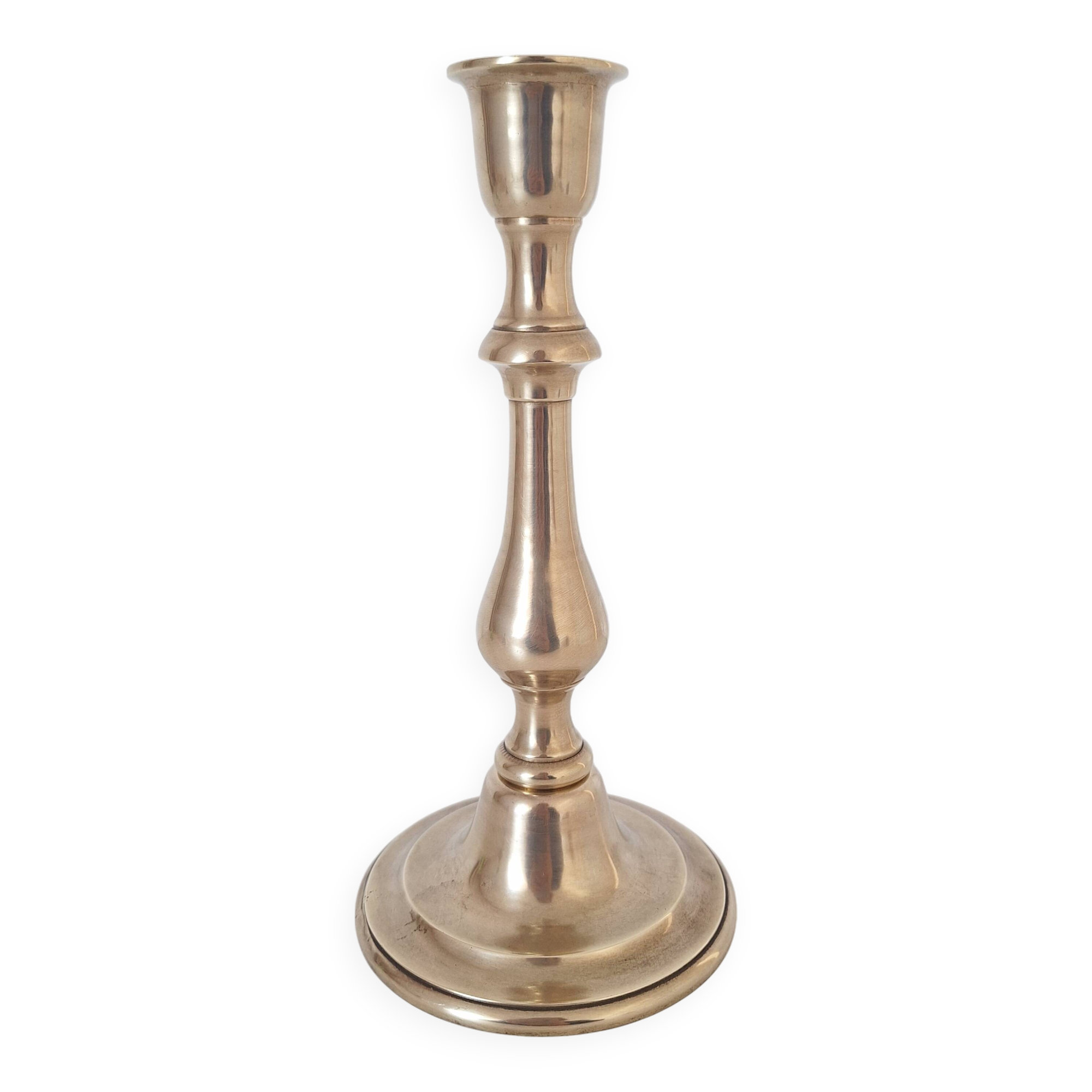 Vintage brass candle holder