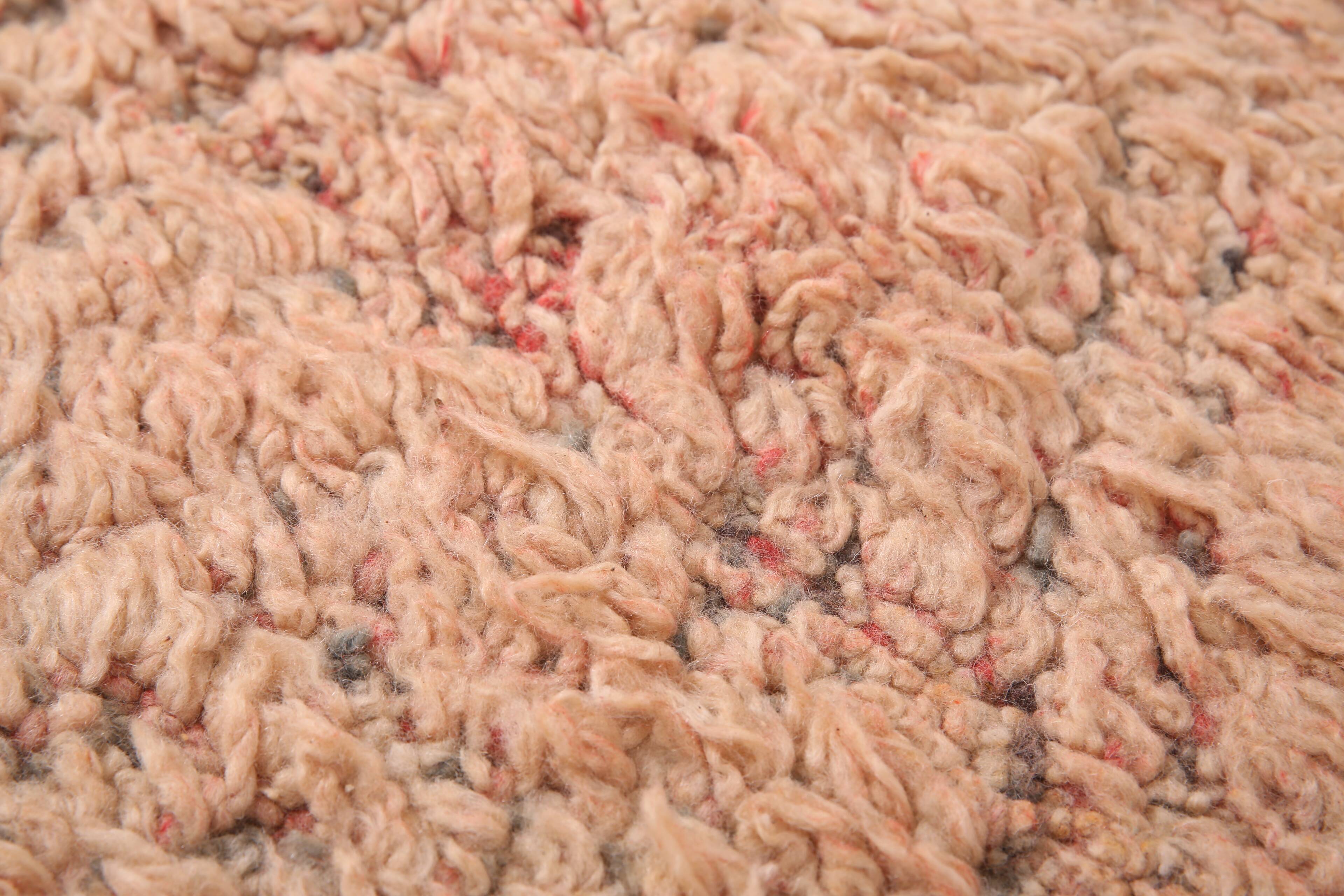 Large Vintage Beni Mguild Rug 221 x 452 cm - Old Moroccan Rug - Berber Rug