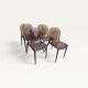 Set of 4 Thalya chairs by Kartell designed by Patrick Jouin