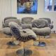 Lot of Atomic chairs by Rudi Verelst.