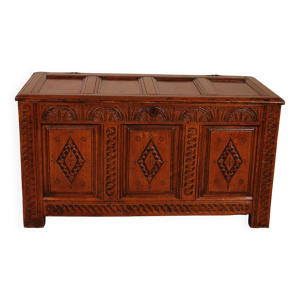 coffre en chêne du 17°