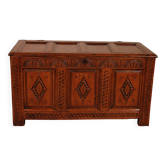 17th century English oak chest