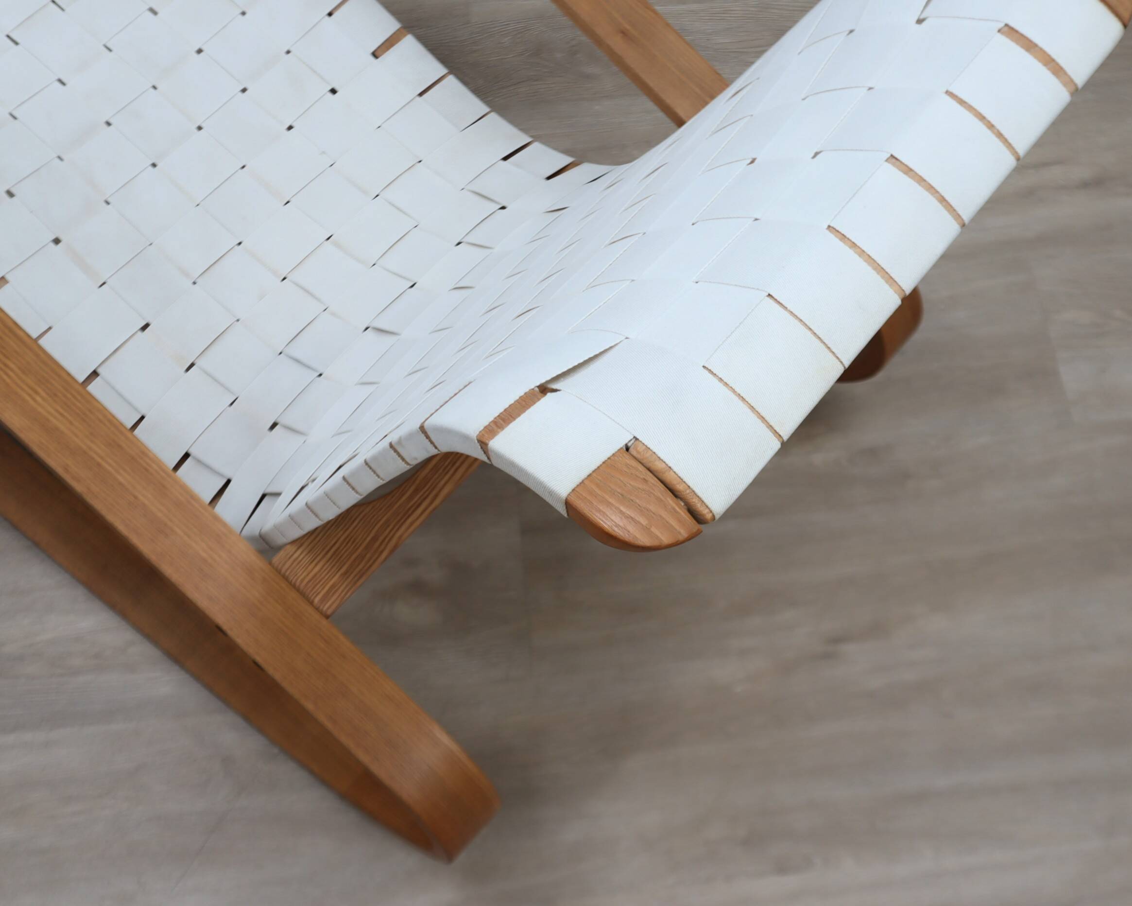 Vintage DONDOLO rocking chair Crassevig 1970s