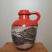 German vase Scheurich fat lava and ceramics