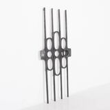 Fixation de porte moulée brutaliste des années 1980, Allemagne