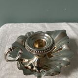 Silver metal candle holder, SFAM goldsmith