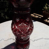 Bohemian crystal vase