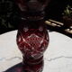 Bohemian crystal vase