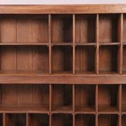 Old craft furniture - hotel with 29 burmese teak lockers