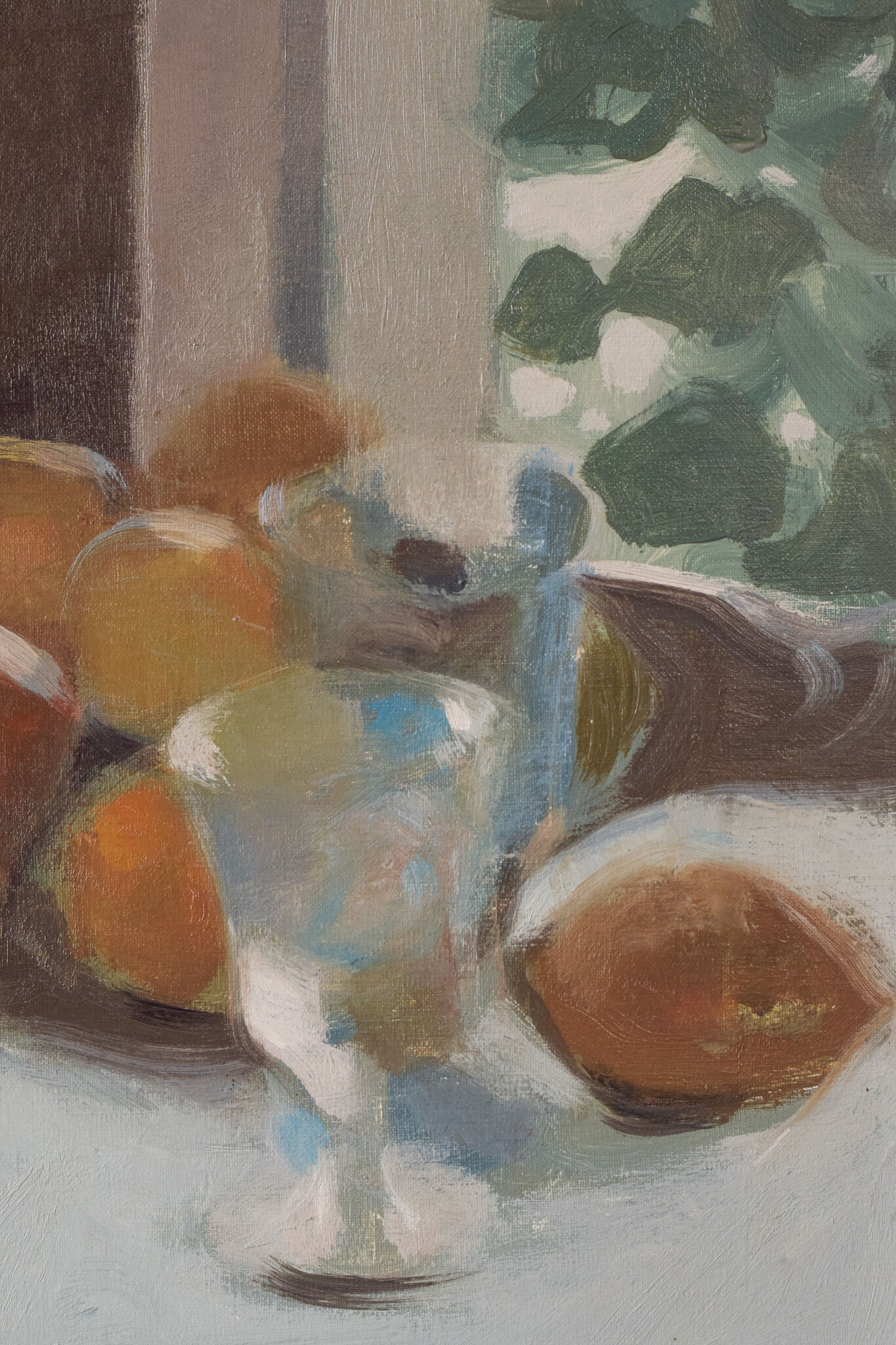 Rafael griera - portrait of a lady at a window