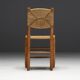 "Bauche" Dining Chairs by Charlotte Perriand for Steph Simon, France, 1950s