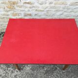 Oak table, formica top