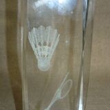 Badminton trophy paperweight