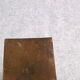Wooden bench, foot rest from the 70s