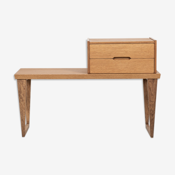 Banc danois en chêne par Aksel Kjersgaard années 1960