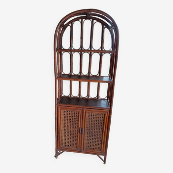 Rattan shelf from the 60s