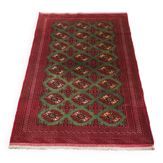 Handmade Persian oriental rug Bukhara 190 x 130