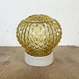 Vintage White Porcelain Wall Light, 1970s