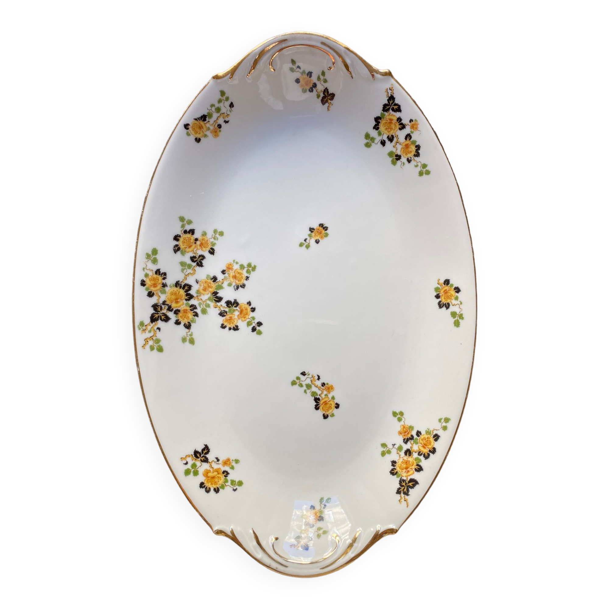 Plat à viande GM, F. Legrand & Cie, Limoges, ca 1920