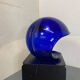 Lampe de table Blue Foglia 634 Martinelli de l'ère spatiale italienne moderne, par Elio Martinelli pour Martinelli Luce, 1969
