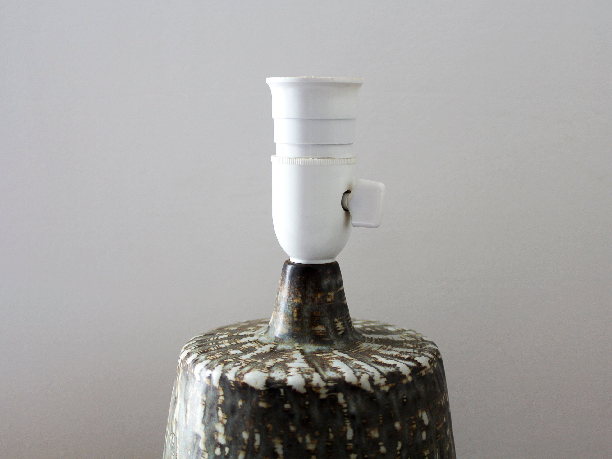Rubus ceramic lamp stand by Gunnar Nylund for Rörstrand