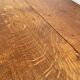 Authentic vintage farmhouse table in solid oak from the 50s and 60s