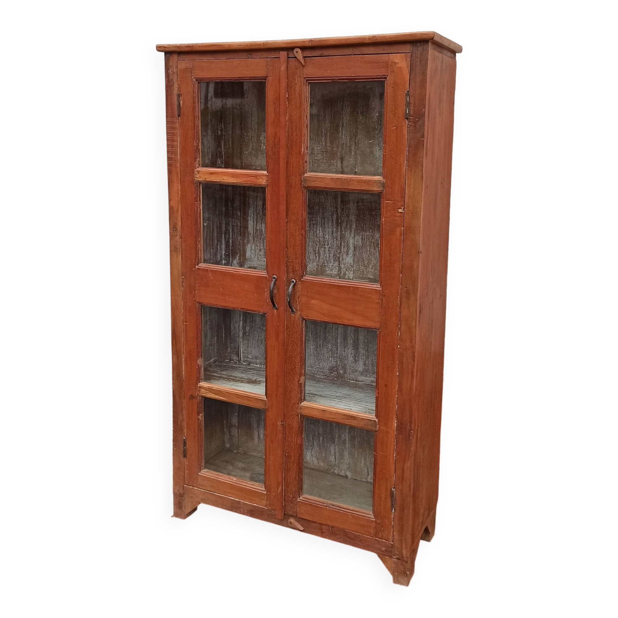 Wooden glass cabinet