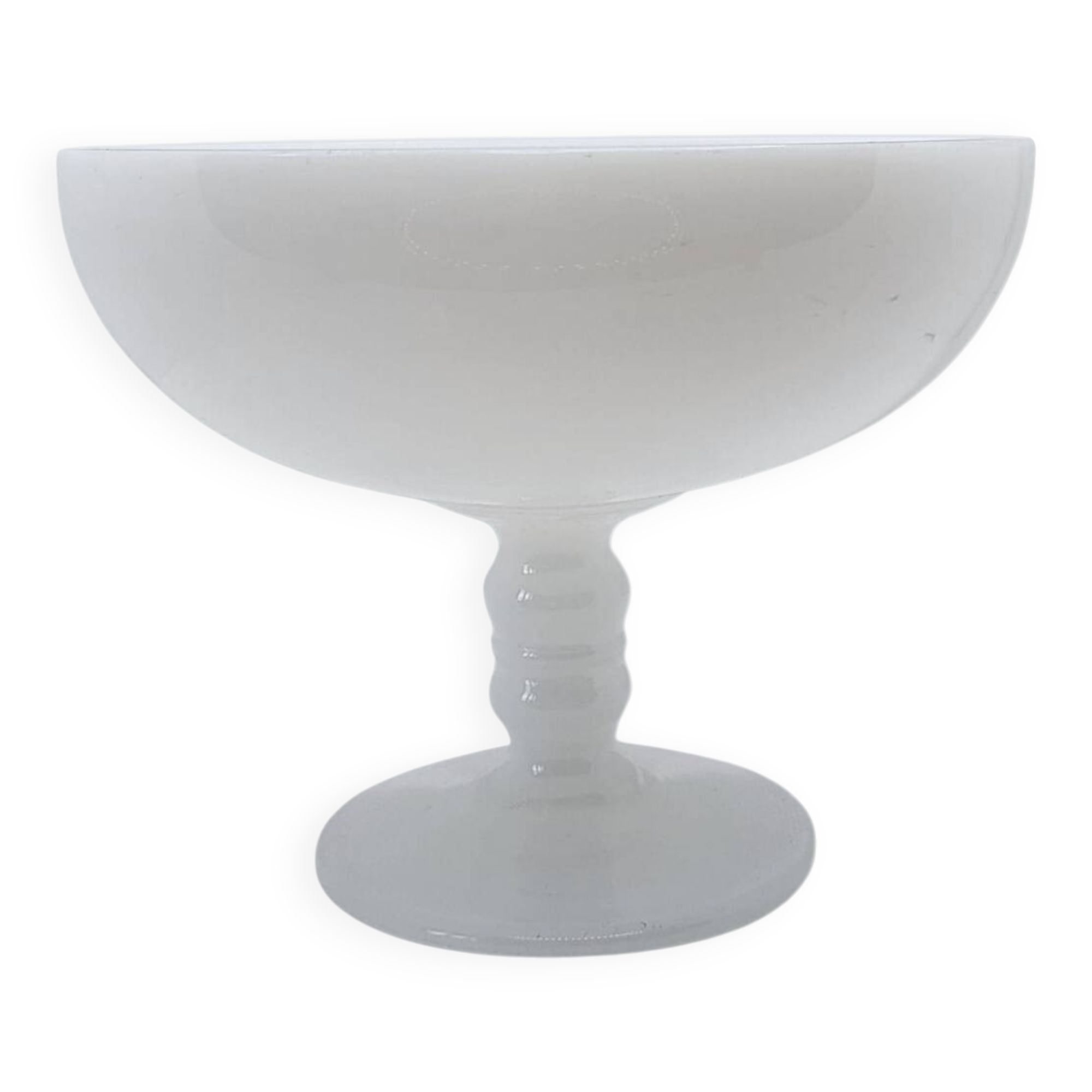 Vintage white opaline cup