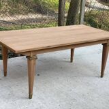 Imperial extendable dining table in raw oak 300cm