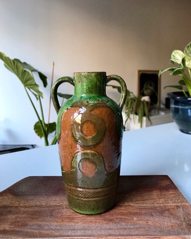 Ceramic vase by Brusset