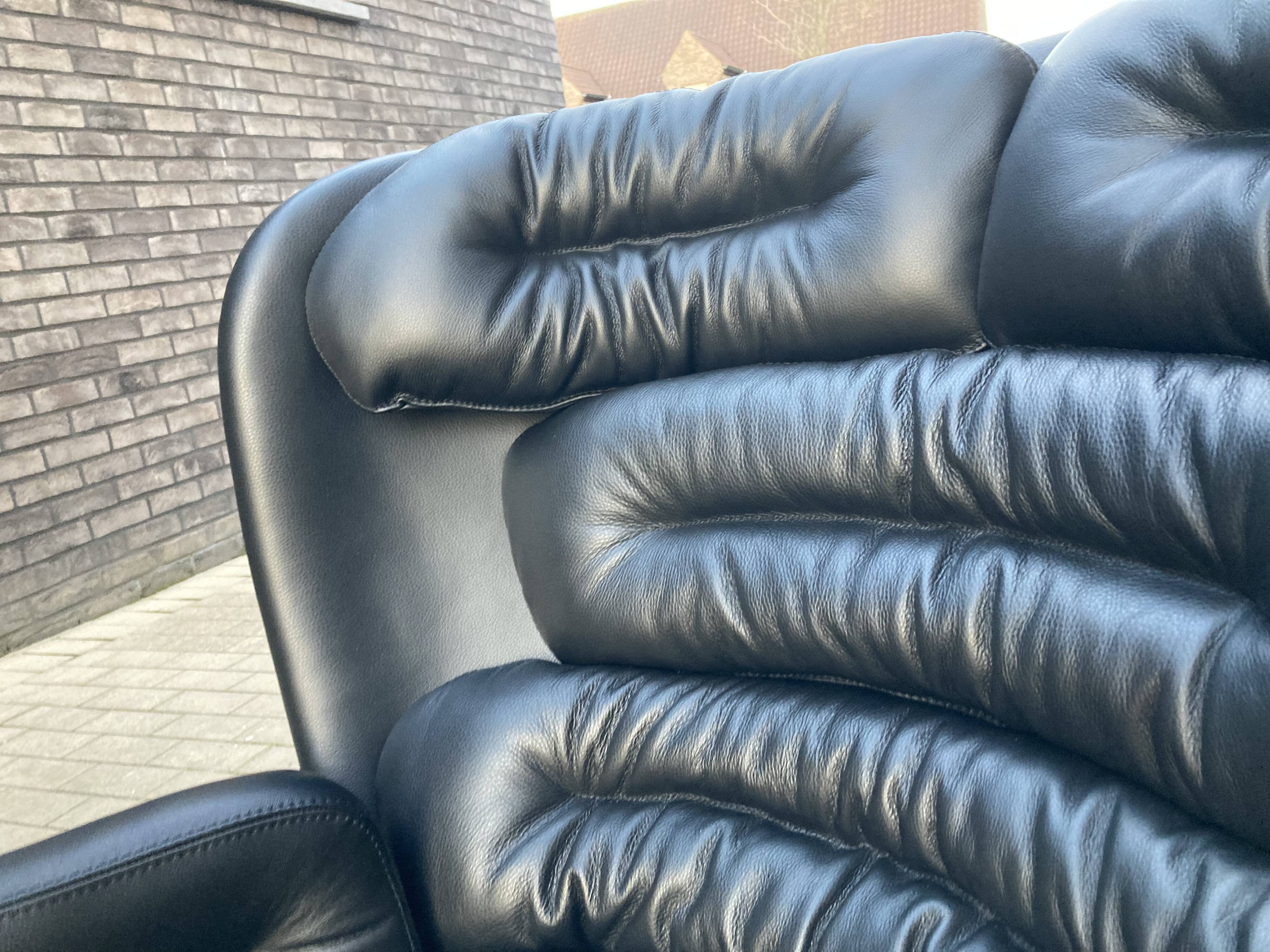 Joe Colombo Elda design armchair, Longhi edition