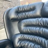 Joe Colombo Elda design armchair, Longhi edition