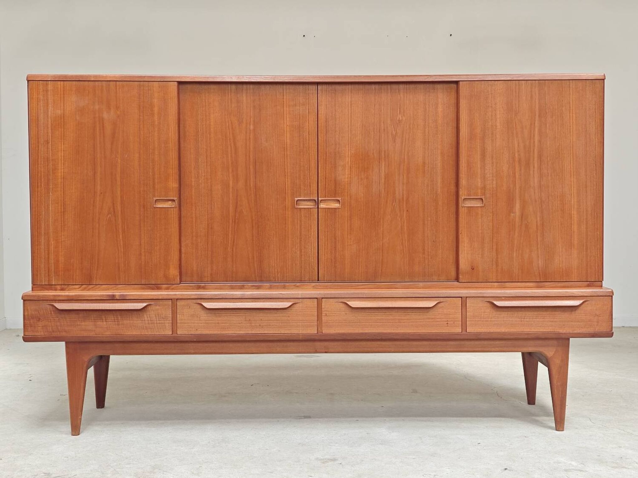 High enfilade by Johannes Andersen by Bordum & Nielsen, Samcom teak