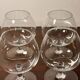 2 verres Baccarat dégustation cognac