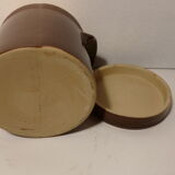 sandstone pot with lid