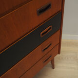 Commode en teck, design danois, années 1970, fabriqué au Danemark