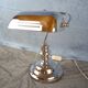 Lampe de bureau de banquier en chrome, IKEA, années 1980