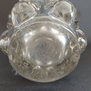 "Giraffe" vase in crystal, 1950