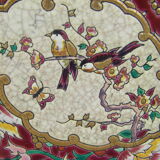 Longwy earthenware plate