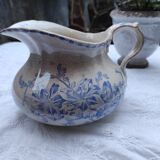 Creil and Montereau iron earthenware jug
