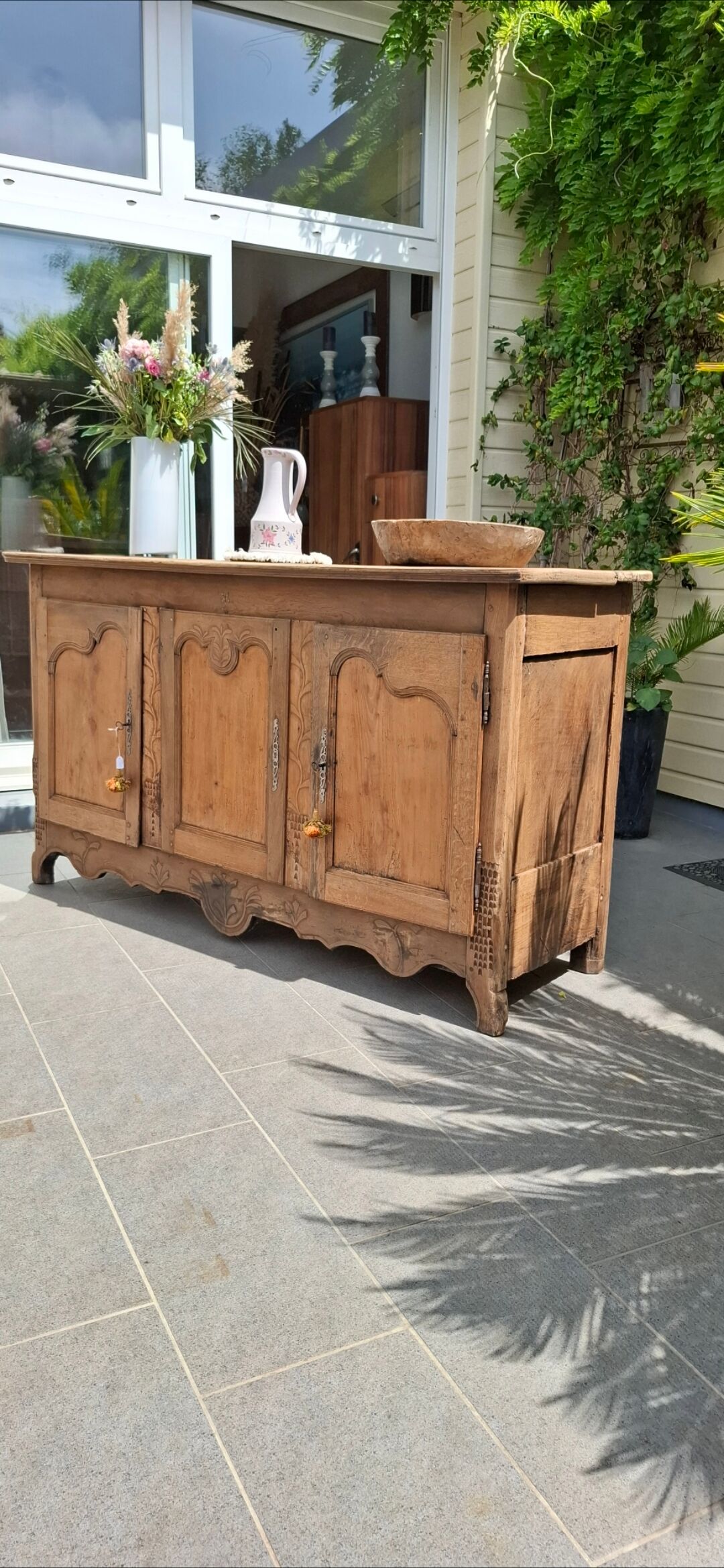Renovated 3-door sideboard
