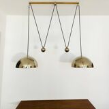 Suspension double Posa40 nickelée par Florian Schulz