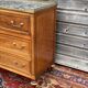 Commode en acajou formant secrétaire d’époque louis xvi