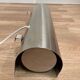 Large steel wall lamp Scandinavian design 1970.