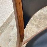 4 Danish teak chairs