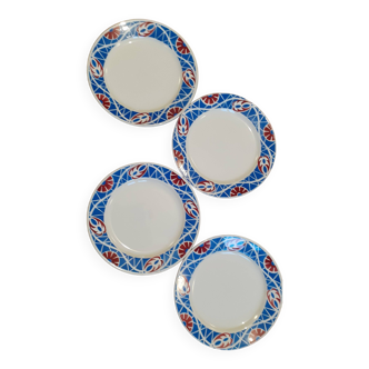 Assiettes plates Sarreguemines