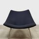 Vintage design Artifort 'Oyster' lounge chair Pierre Paulin F157
