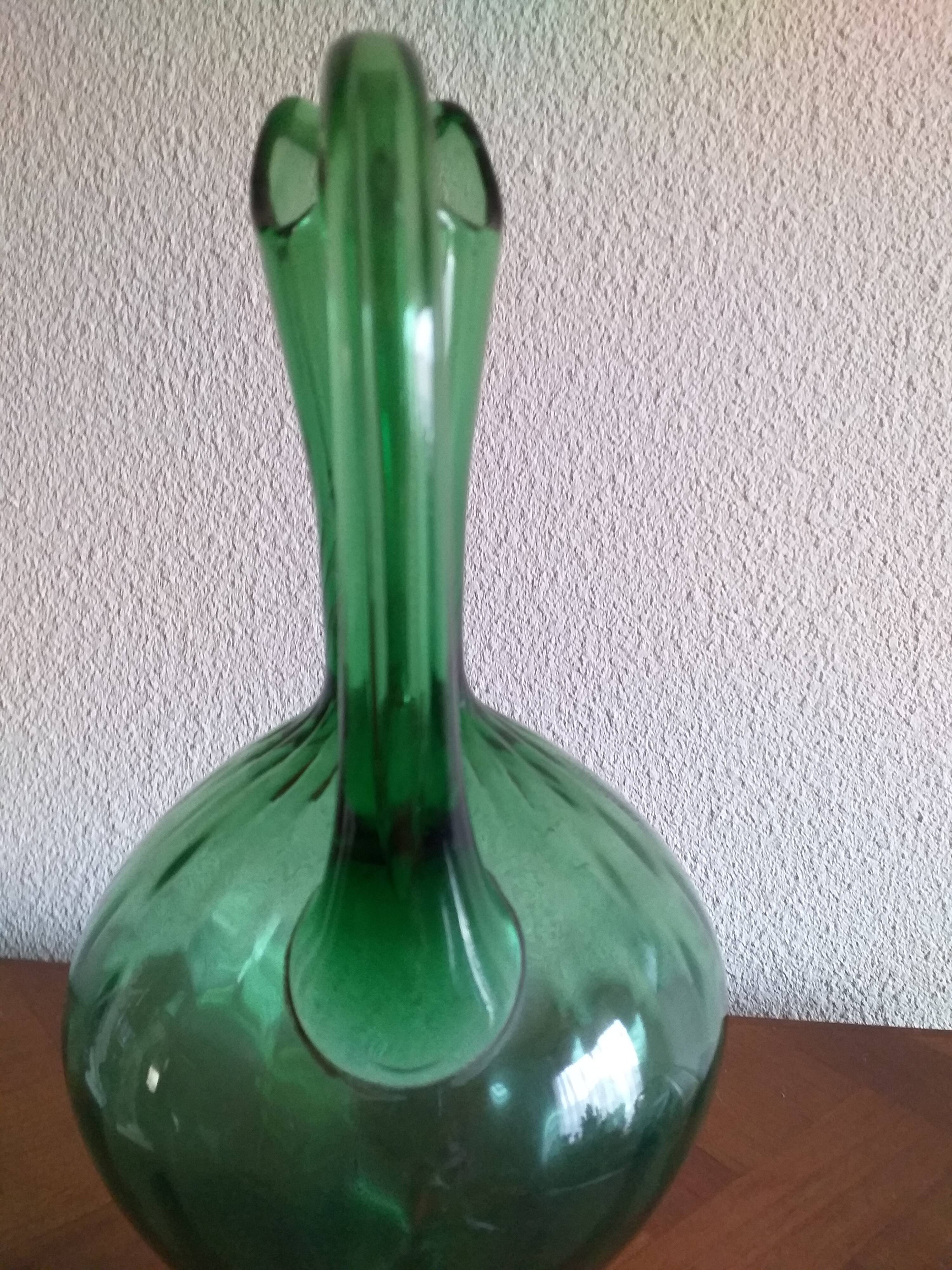 Aiguillere en verre fin souffle
