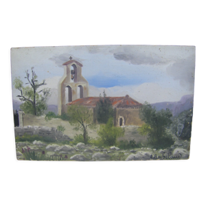 Peinture Chapelle en Provence